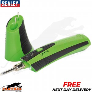 Sealey SDL6 Cordless Soldering Iron Rechargeable 3.7V Li-ion Portable no Cables