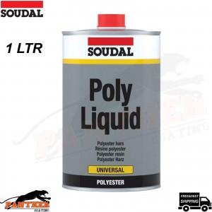 SOUDAL POLY LIQUID UNIVERSAL POLYESTER 1 LITRE