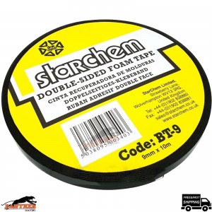 Starchem Double Sided Trim & Badge Tape – 9mm x 10m Automotive Roll