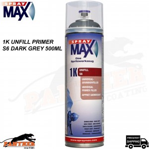 SPRAY MAX 680423 1K UNIFILL S6 PRIMER AEROSOL 500ML - DARK GREY matt
