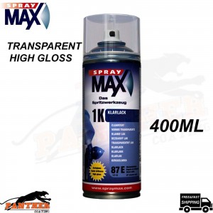 SPRAYMAX 680054 1K CLEARCOAT HIGH GLOSS AEROSOL transparent high gloss - 400ML