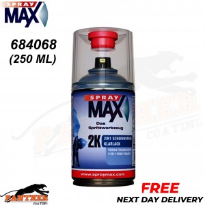 SPRAYMAX 2K 2in1 Scheinwerferklarlack 684068 2K CLEARCOAT AEROSOL - 250ML