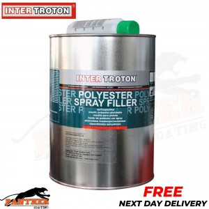INTER TROTON POLYESTER SPRAY FILLER 3 KG WITH HARDENER