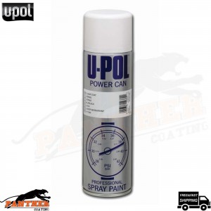 U-pol Power Can Clear Coat Aerosol Spray Paint Fast Drying 500ml