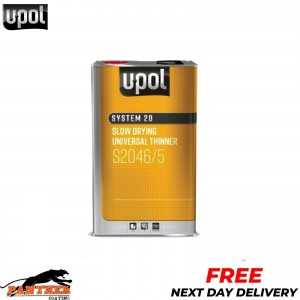 UPOL SYSTEM 20 S2046/5 SLOW DRYING UNIVERSAL 2K THINNER 5 LITRE