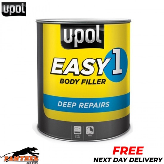 UPOL EASY 1 BODY FILLER DEEP FILL CAR BODY FILLER BIG SMOOTH EASY SAND U-POL 3L
