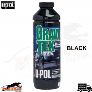 UPOL GRAVITEX PLUS HS STONE CHIP COATING UPOL, PROTECTER 1L - BLACK