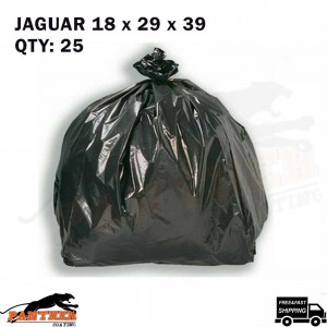 HEAVY DUTY Black Bin Bags Refuse Sacks Rubbish Liners 25PCS