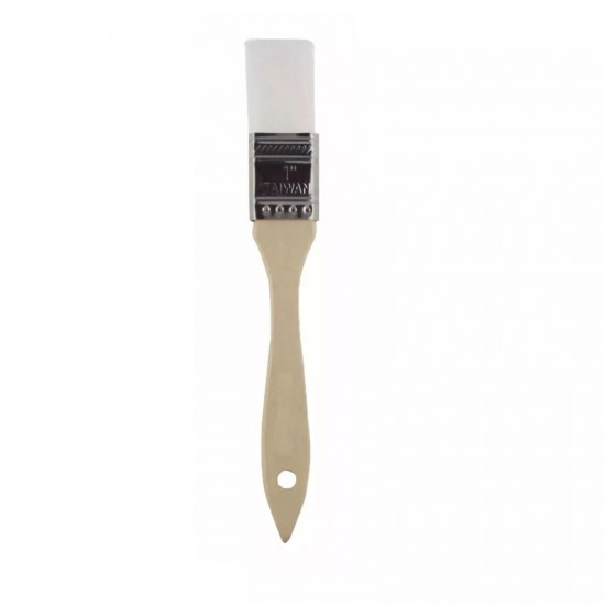 SEAM SEALER BRUSH WITH TOUGH WHITE NYLON BRISTLES