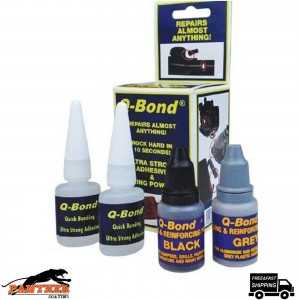 Q-Bond Glue & Powder Repair Kit Super Strength Metal Glass Wood Multipurpose QB2