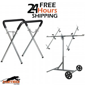 Body Shop Large Rotating Panel stand & FMT Stand Body shop Bumper Panel Trestle