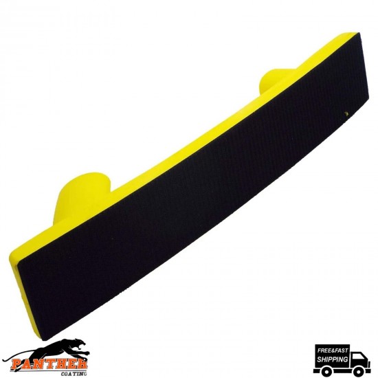 Long Flexible Sanding Rubbing Block 70x400mm Hook&Loop Hook-It Hand Sander