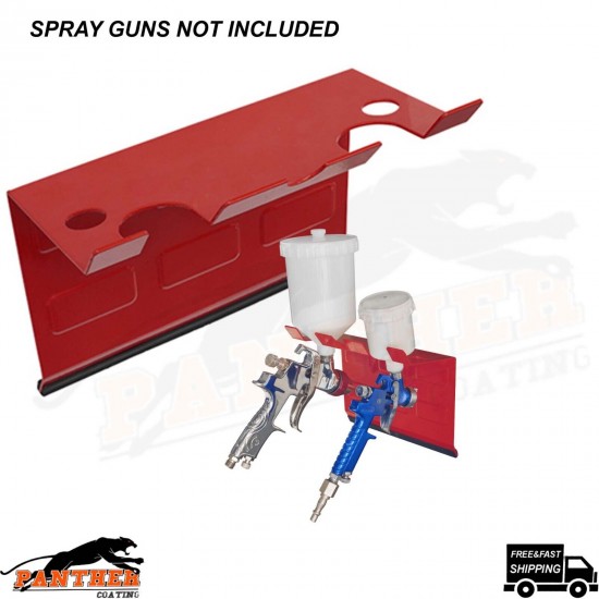 Magnetic 2 Guns Spray Gun Holder Workshop Equipment For Gravity Guns