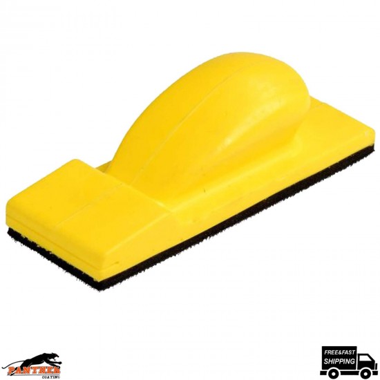 Rigid Hand Sanding Block 70x198mm – Hook & Loop Backing for Abrasive Sheets