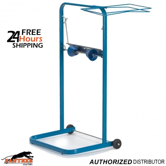 KK19 ROLLDISPENSER-LARGE Floor Wipes Holder Workshop Paper Roll Stand