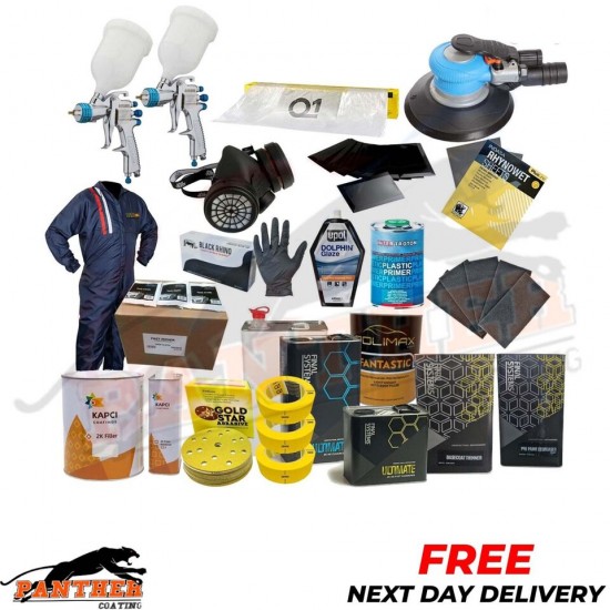 Bodyshop Complete Starter Kit Paint Prep Car Industrial Spraying Restoration