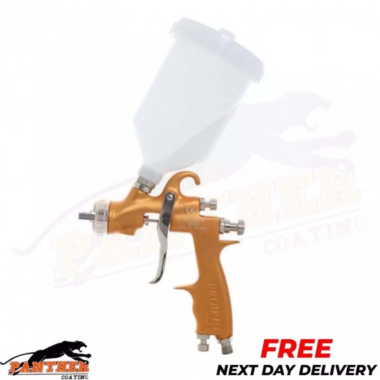FAST MOVER TOOLS - FMT6500/1.4 - LVLP GRAVITY SPRAY GUN, 600CC, 1.4MM SET UP