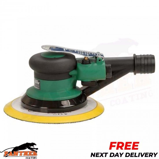 FAST MOVER TOOLS, FT1010 AIR PALM SANDER WITH DUST EXTRACTION, 3MM ORBIT, 150MM