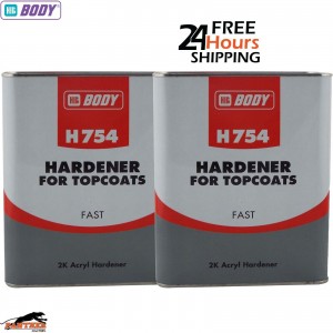 2X HB754 2.5L 2K Acryl Isocyanate Fast Hardener For 2K Acrylic Paints &clearcoat