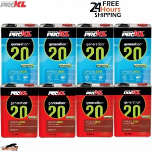 4X PROXL XPRESS305 HS ANTI SCRATCH RAPID CURING CLEARCOAT KIT 7.5L