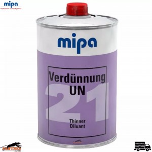 MIPA UN21 UNIVERSAL THINNER - HIGH-QUALITY THINNER, 1 LITRE