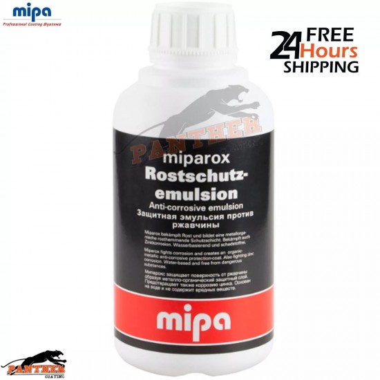 MIPA MIPAROX ANTI-RUST EMULSION ANTI CORROSIVE RUST TREATMENT 1LTR