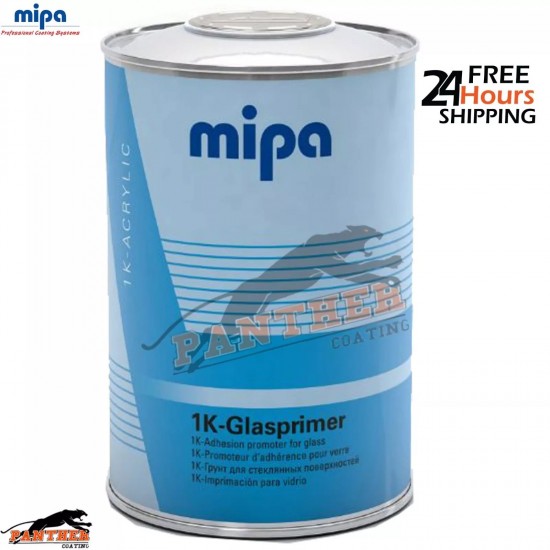 MIPA 1K GLASS PRIMER 1LT - ADHESION PROMOTER FOR GLASS