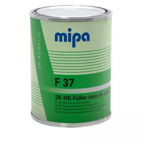 MIPA HS F37 2K WET ON WET FILLER PRIMER 1L - LIGHT GREY