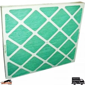 Spray Booth Filter Card Lattice Front and Back Filter 24x24x2in