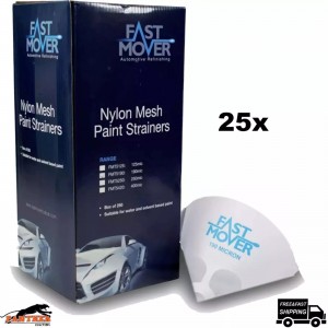25x Paint Strainers Fast Movers FMT5190 190 Micron