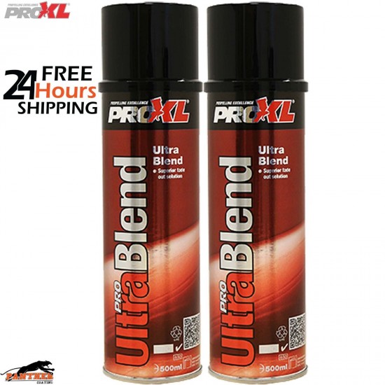 2X PROXL ULTRA BLEND OUT SOLUTION FADE OUT THINNERS AEROSOL RATTLE CAN 500ml