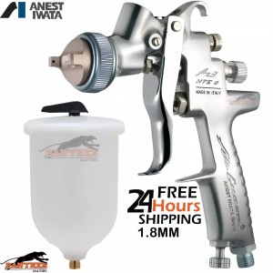 Anest Iwata AZ3 HTE 2 Gravity Feed Spray Gun With Valve Control - 1.8mm Tip HTE2