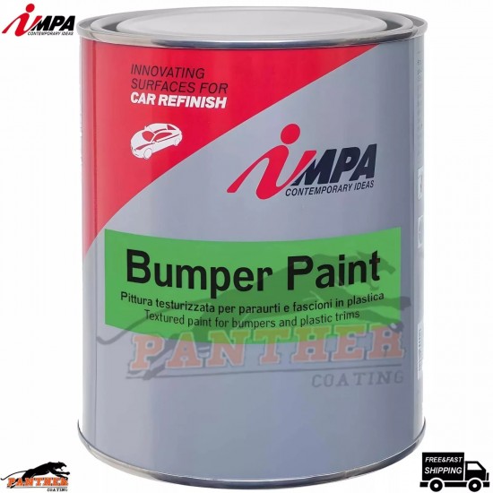 1L Bumper Paint in Dark Grey – For Plastic, Trims & Textured Surfaces