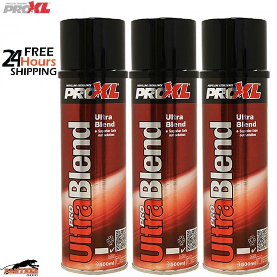 3X PROXL ULTRA BLEND OUT SOLUTION FADE OUT THINNERS AEROSOL RATTLE CAN 500ml