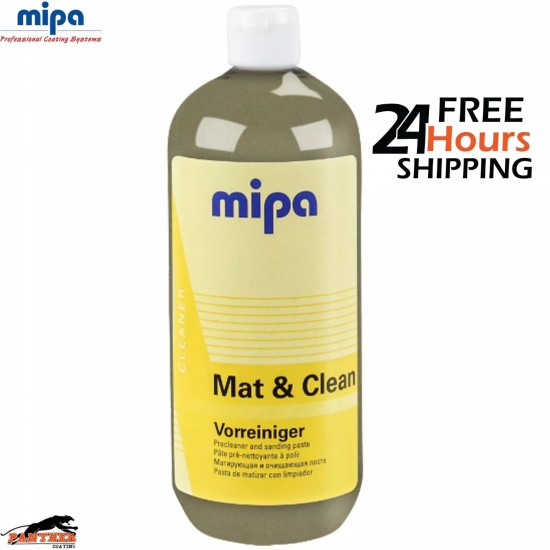 MIPA 1KG Matt & Clean Sanding Paste | Ideal for Spot Repair & Surface Prep