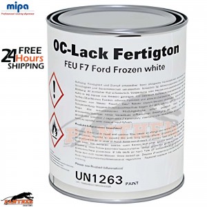 MIPA Automotive Paint 1L – Ford Frozen White FEU F7 Colour