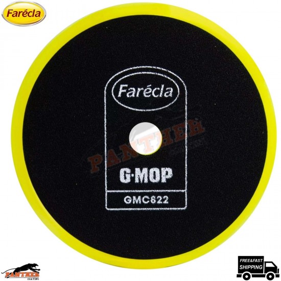 Farecla GMC822 G Mop Yellow Waffle Pad - Compounding Foam - 200 mm / 8 inch