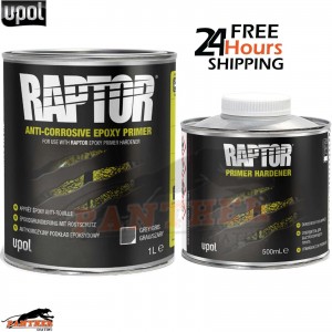 Upol RAPTOR 2:1 Epoxy Primer Kit 1.5L – Anti-Corrosive Bed Liner Protection