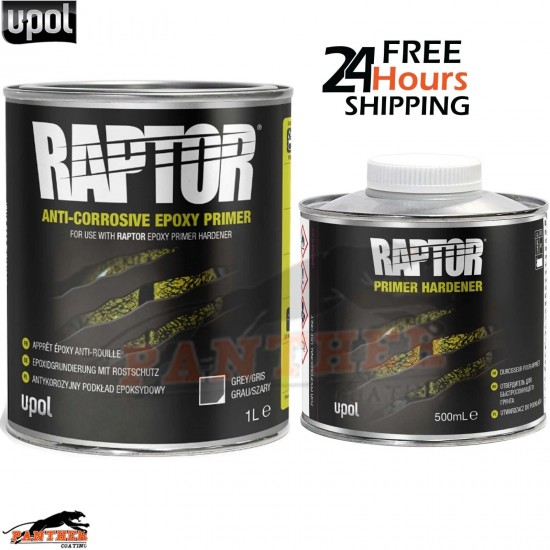 Upol RAPTOR 2:1 Epoxy Primer Kit 1.5L – Anti-Corrosive Bed Liner Protection