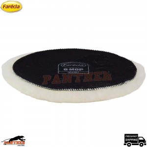 Farecla GML601 6" Lambswool Polishing Pad – Hook & Loop Backed