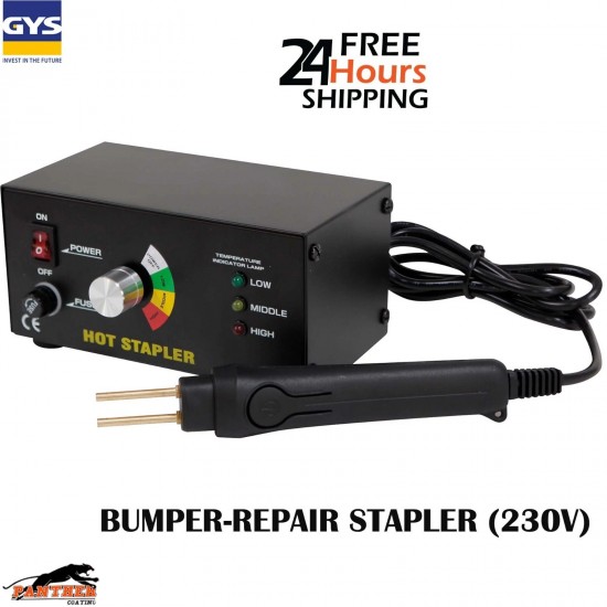 GYS 052925 Hot Stapler Repair Kit – Bumper, Spoiler, Dashboard & Headlights 230V