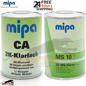 MIPA CA Klarlack DTM Clearcoat with MS10 2L Kit - Direct to Metal Diamond Cut