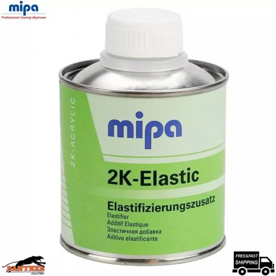 Mipa 2K Elastic Additive 250ml – Flexing Agent for Automotive Paint & Lacquer