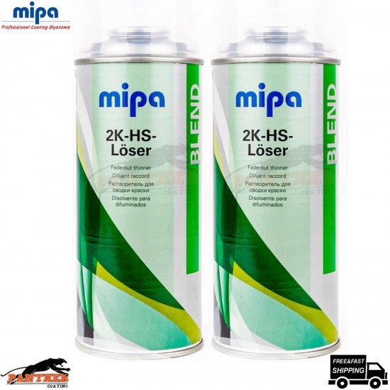 X2 MIPA Fade Out Thinner Aerosol Spray 400ml Blending Solvent for Paint