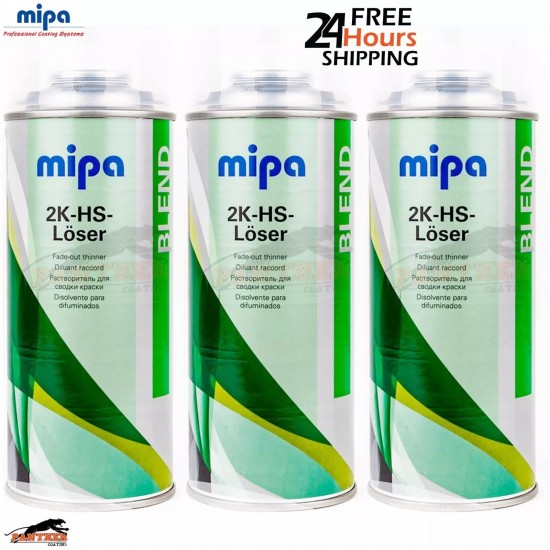 X3 MIPA Fade Out Thinner Aerosol Spray 400ml Blending Solvent for Paint