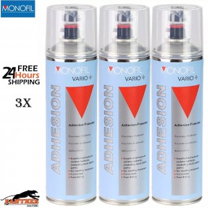 X3 Monofil Vario+ Plastic Primer Adhesion Promoter Clear Aerosol Spray 500ml