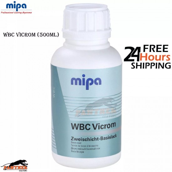MIPA Silver Chrome Alloy Wheel Paint 500ML – Water-Based Professional Finish