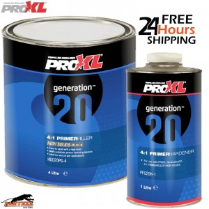 PROXL Gen 20 Black 2K Primer 5L – Filler & Hardener for Auto Bodywork