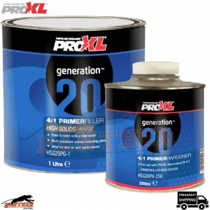 PROXL Generation 20 2K White Filler Primer 1.25L – Hardener Included