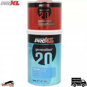 PROXL 2K Clearcoat & High Solid Hardener Kit 1.5L - Ultra Gloss Finish Formula